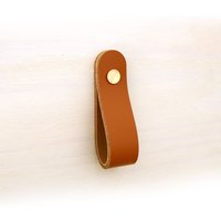 Poignée en cuir et 2 vis camel 21 cm - Miyako - Miyako - Mondial Tissus