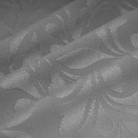 Tissu damassé Ankara anti tache anthracite - MT - Mondial Tissus