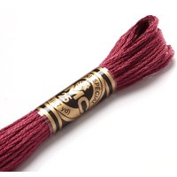 Fil mouliné à broder - Tons rouges - COL 3803 - DMC - Mondial Tissus