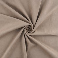 Tissu suédine beige - Mondial Tissus