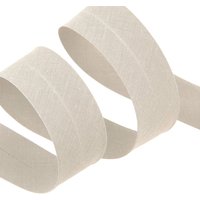 Biais replié 30 mm gris clair - MT - Mondial Tissus