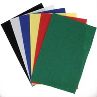 Pack de 6 feuilles de feutrine 20 x 30 cm - MT - Mondial Tissus