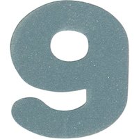 Écusson chiffre 9 réfléchissant - Mondial Tissus