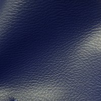 Tissu simili cuir Karia uni bleu - Qualité siège - Mondial Tissus