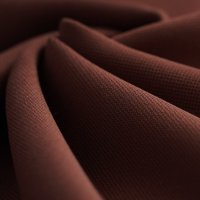 Tissu polyester Marta marron - MT - Mondial Tissus