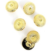 Boutons manchettes dorés à queue 18 mm - MT - Mondial Tissus