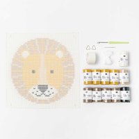 Kit DIY - Crochet point noué Rico Hooki Hooki lion - RICO DESIGN - Rico Design - Mondial Tissus