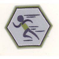 Écusson Athlétisme - Mondial Tissus