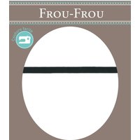 Passepoil uni polycoton 2 mm noir - Frou Frou - Mondial Tissus