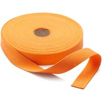 Sangle coton 23mm pour sac orange - Mondial Tissus