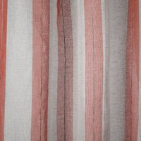 Tissu voile rayures orange Roussillon grande largeur - Linder - Mondial Tissus