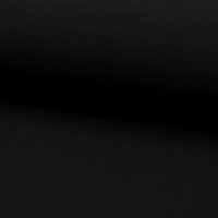 Tissu bengaline viscose uni noir - Mondial Tissus