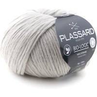 Pelote de fil à tricoter Bio-logic gris 125m - Plassard - Plassard - Mondial Tissus