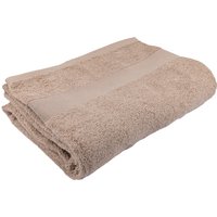 Drap de bain taupe 100x150cm 450gsm - MT - Mondial Tissus