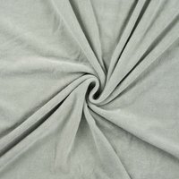 Maille jersey endroit effet éponge unie vert kaki - Mondial Tissus