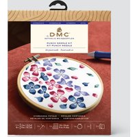 Kit DIY Punch Needle pétales d'hortensia - DMC - DMC - Mondial Tissus
