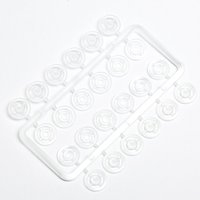 Boutons pression nylon invisible 7mm - MT - Mondial Tissus