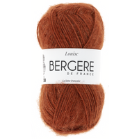 Pelote de laine Louise rouille (Bergère de France) - Bergère de France - Mondial Tissus