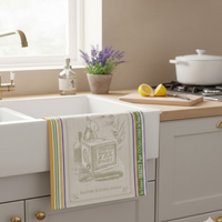 Torchon jacquard marseille 50 x 70 cm - Mondial Tissus