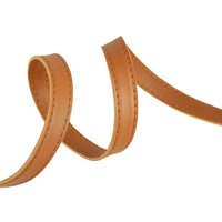 Sangle simili cuir marron 15 mm - MT - Mondial Tissus