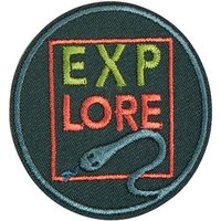 Écusson explore randonnées - MT - Mondial Tissus