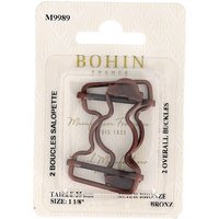 Boucles pour salopette laiton - Bohin - Mondial Tissus