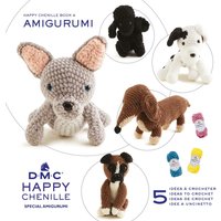 Livre 5 motifs chiens - DMC - Mondial Tissus