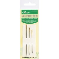 Aiguille pour broderie Huck x3 - Clover - Clover - Mondial Tissus