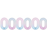 Chaîne sac acrylique sac mat rose/bleu x12 - Rico Design - Rico Design - Mondial Tissus