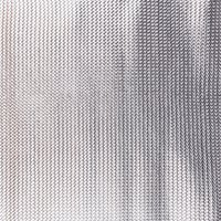 Coupon de simili cuir tressé argent - MT - Mondial Tissus