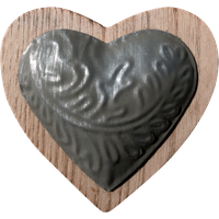 Pince Arbois grise et bois - Mondial Tissus