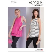 Patron Vogue 1955Y5 - hauts du 46 au 54 - Vogue - Mondial Tissus