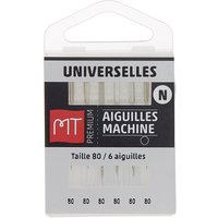 Aiguilles machine universelle - taille 80 - Mondial Tissus