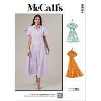 Patron Mc Call's M8384E5 Robe femme 42-50 - McCall's - Mondial Tissus