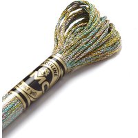 Mouliné métallisé échevette 8 m Multicolore - COL E135 - DMC - Mondial Tissus