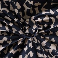 Tissu viscose Ekko deep charcoal - Atelier Brunette - Atelier Brunette - Mondial Tissus