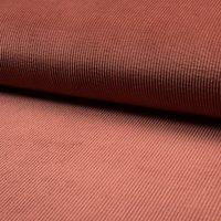 Tissu velours côtelé délavé tabac - Mondial Tissus