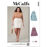 Patron McCall's 8390W3 - Jupes du 58 au 66 - McCall's - Mondial Tissus