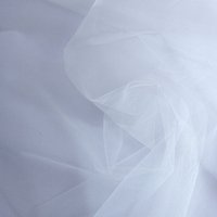 tissu Voile de mariée grande largeur ivoire - Mondial Tissus