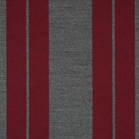 Tissu jacquard plaid rayures gris et rouge - Mondial Tissus
