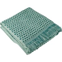 Serviette rétro verte 50x100cm - MT - Mondial Tissus