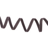 Galon double jonc mat anthracite 11 mm - Mondial Tissus