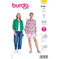 Patron Burda N° 5847 chemisier T 36 à 46 - Burda - Mondial Tissus
