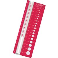 Outil de mesure aiguille tricot rouge - Knit Pro - Knit Pro - Mondial Tissus