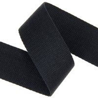 Sangle coton noir 38 mm - MT - Mondial Tissus