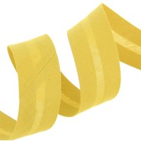 Biais replié 30mm (15+15) moutarde - Mondial Tissus