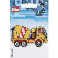 Écusson thermocollant Bétonnière jaune - Prym - Mondial Tissus