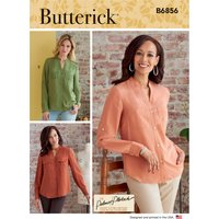 Patron Butterick B6856F5 Chemisier Femme 44-52 - Butterick - Mondial Tissus