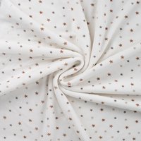 Tissu Velours imprimé étoile multico - Mondial Tissus