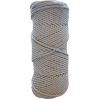 Pelote corde macramé coton torsadée gris 250g 3mmx60m - Artemio - Mondial Tissus